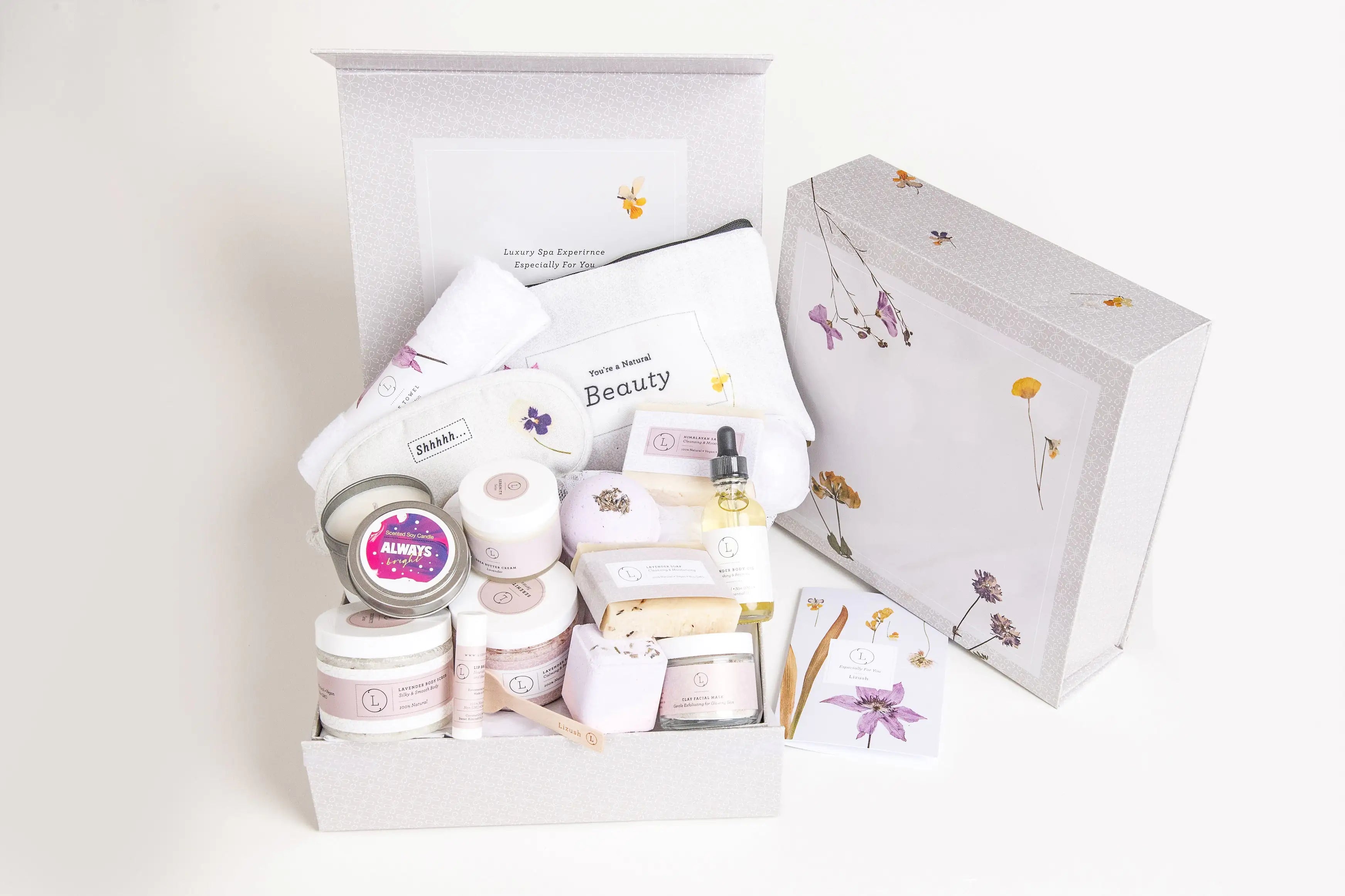 Wholesale - A Special day gift | Happy Occasion | Birthday- All-Natural Large Gift Baskets - Lavender