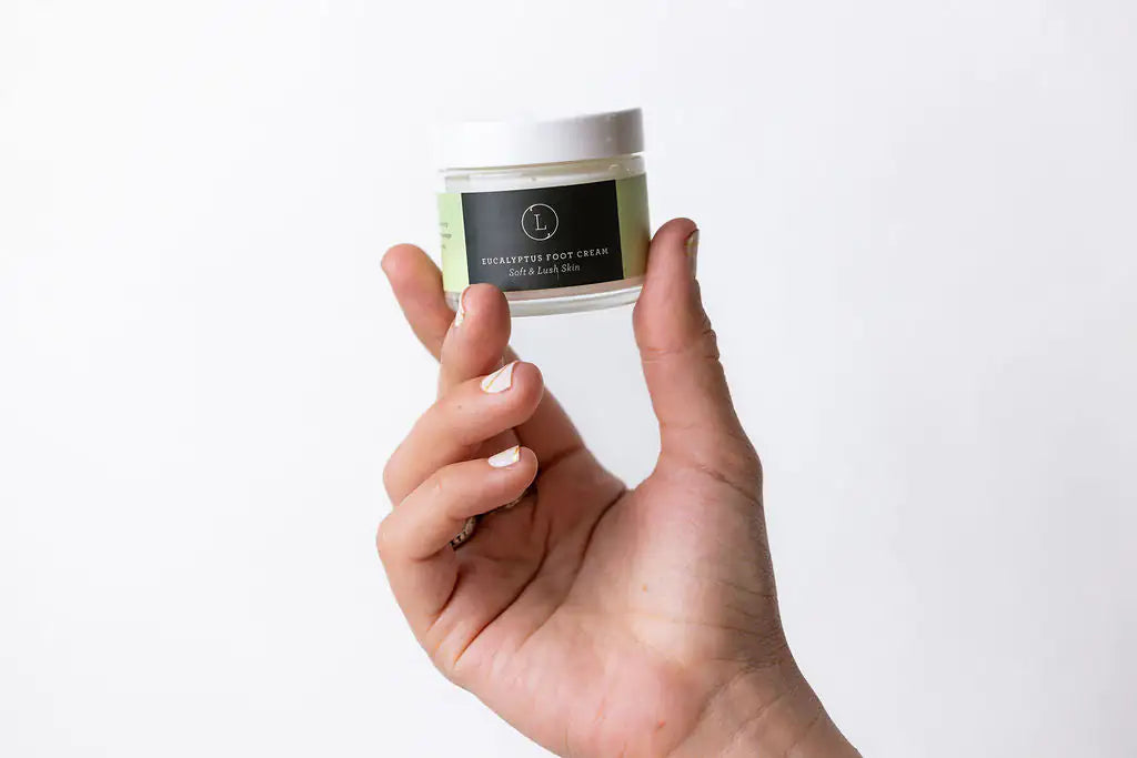 Eucalyptus Shea Butter Foot Cream with CBD (THC free)