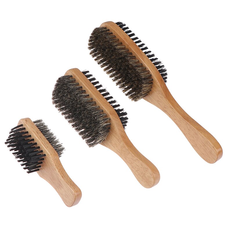 Men Boar Bristle Beard Brush