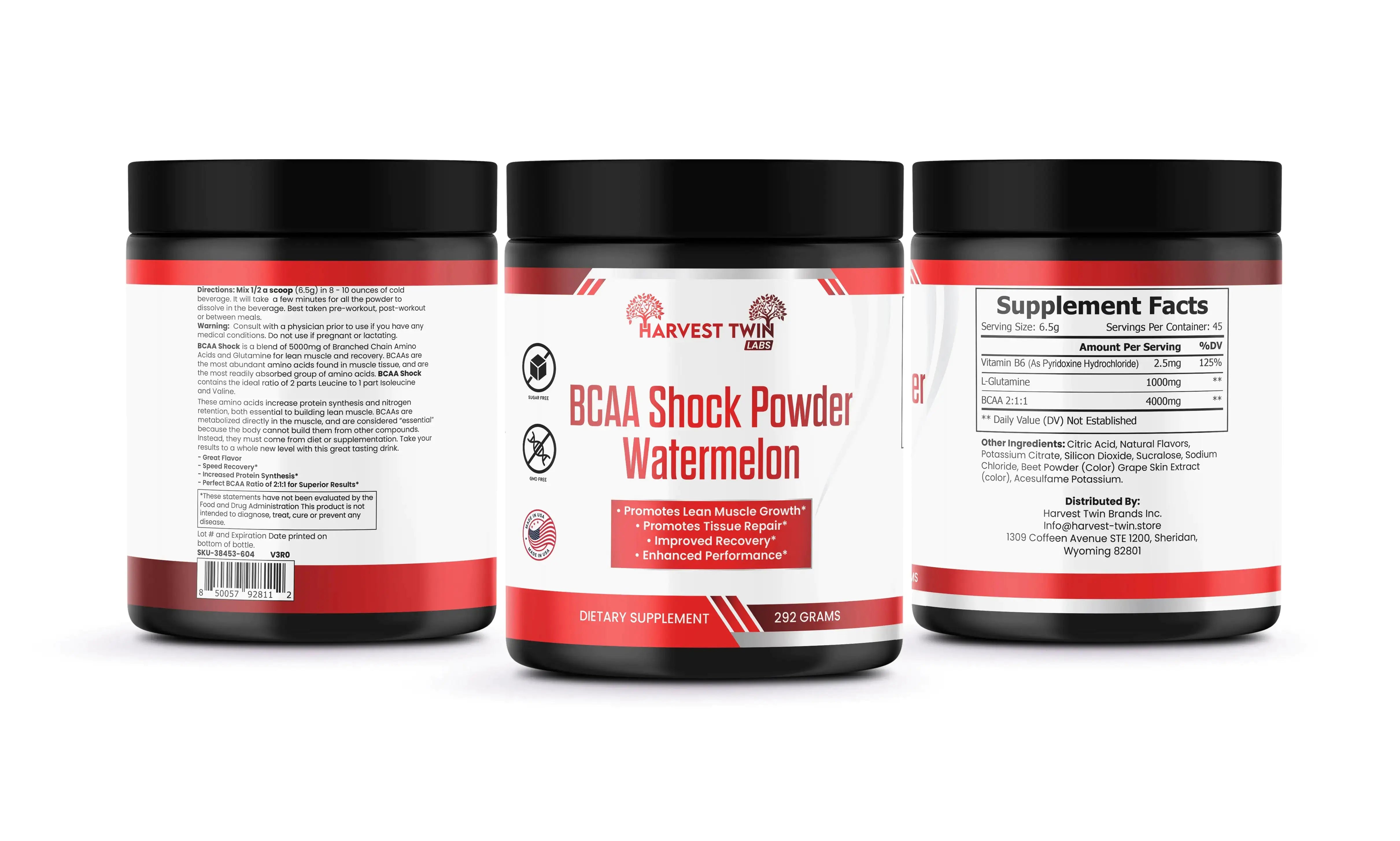 BCAA Shock Powder (Watermelon)