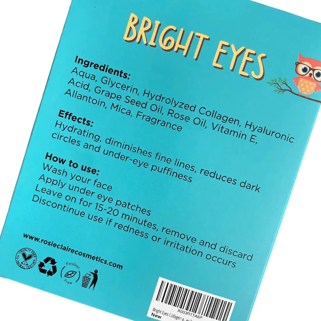 Bright Eyes Collagen And Hyaluronic Acid Under Eye Patches