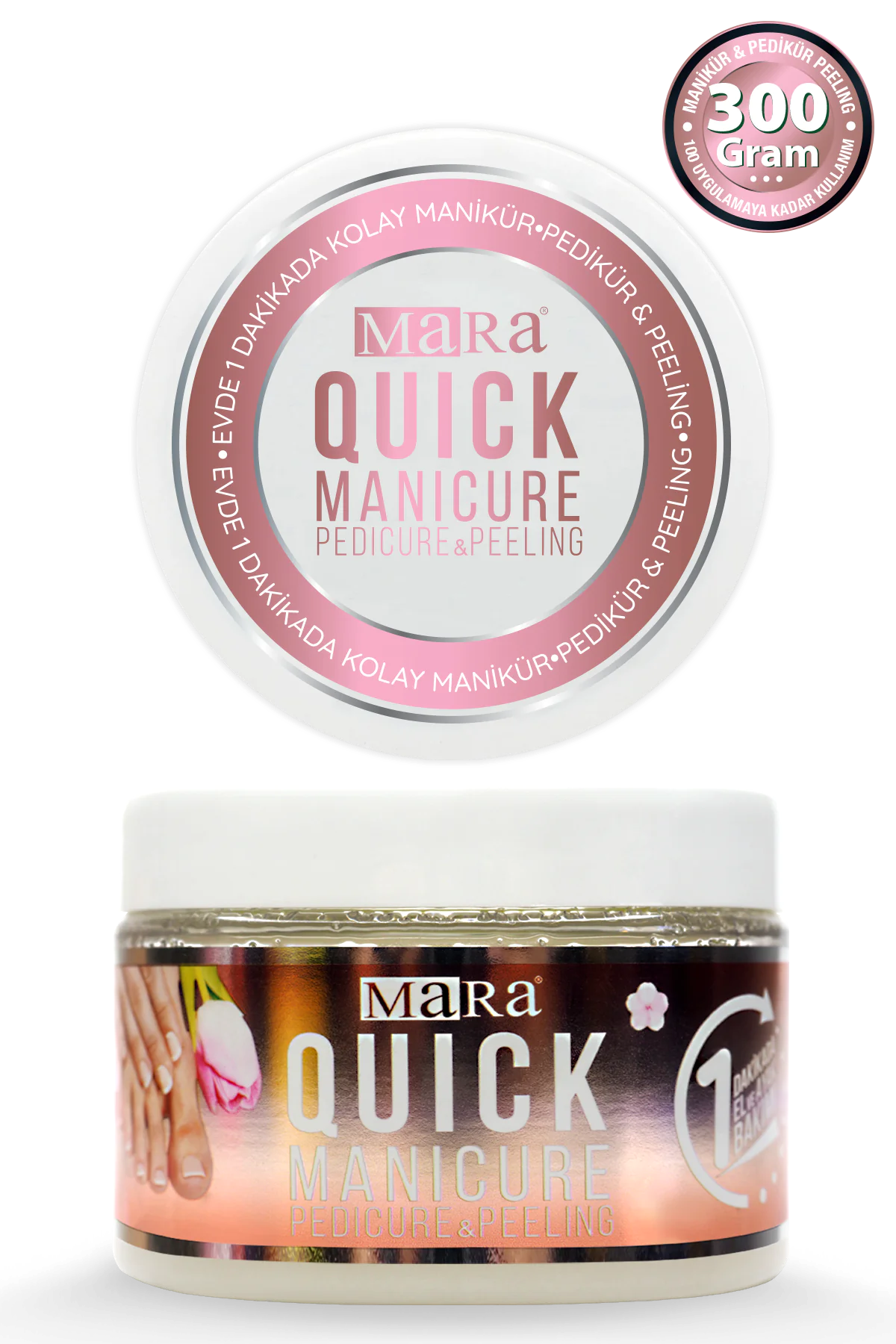 Mara Quick Manicure&Pedicure Peeling Family Set 2 x 300 gr