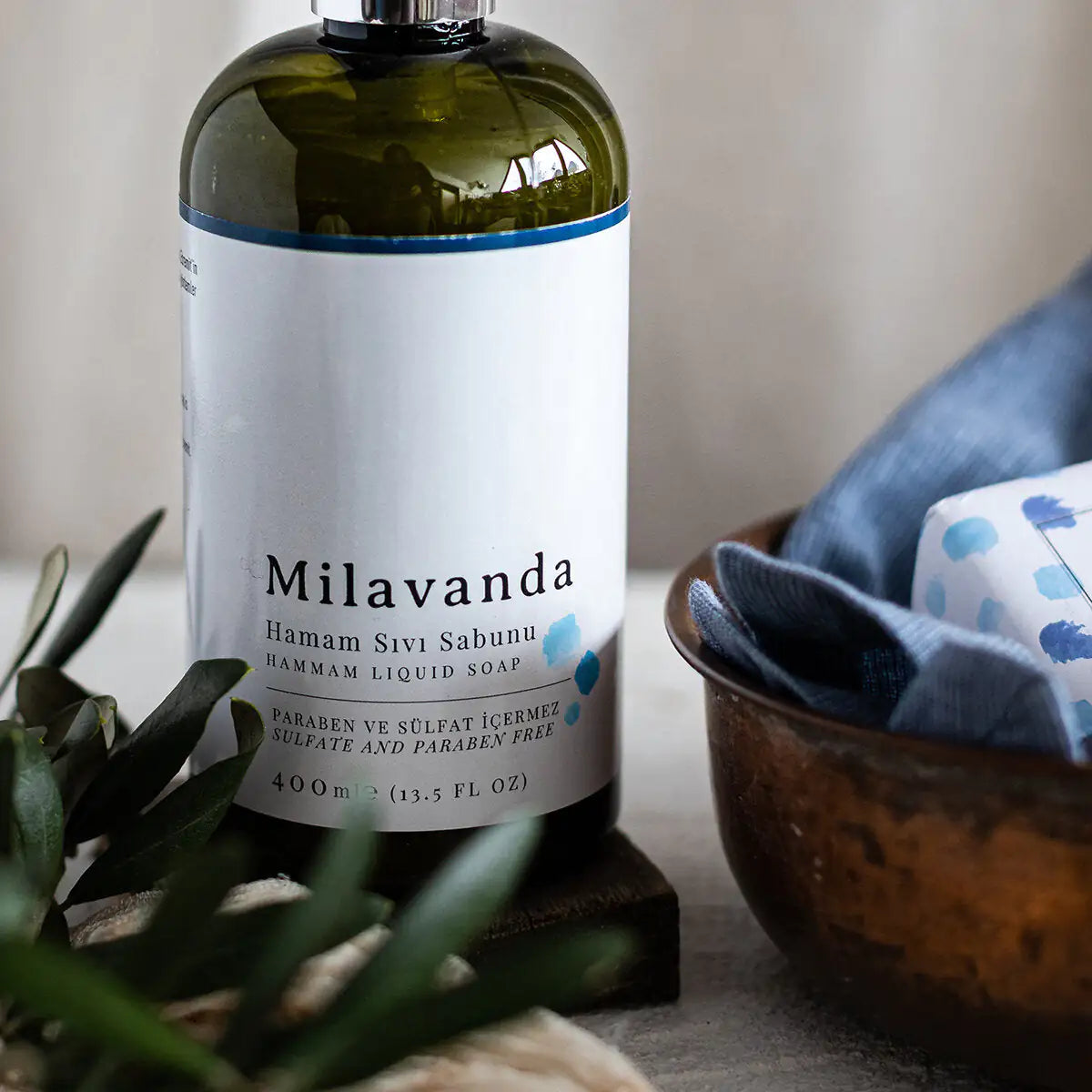 Milavanda Hamam Scented Liquid Soap 400 Ml