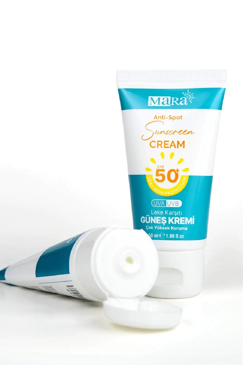 Mara Sunscreen Cream Spf 50+ Anti-Spot 50 Ml